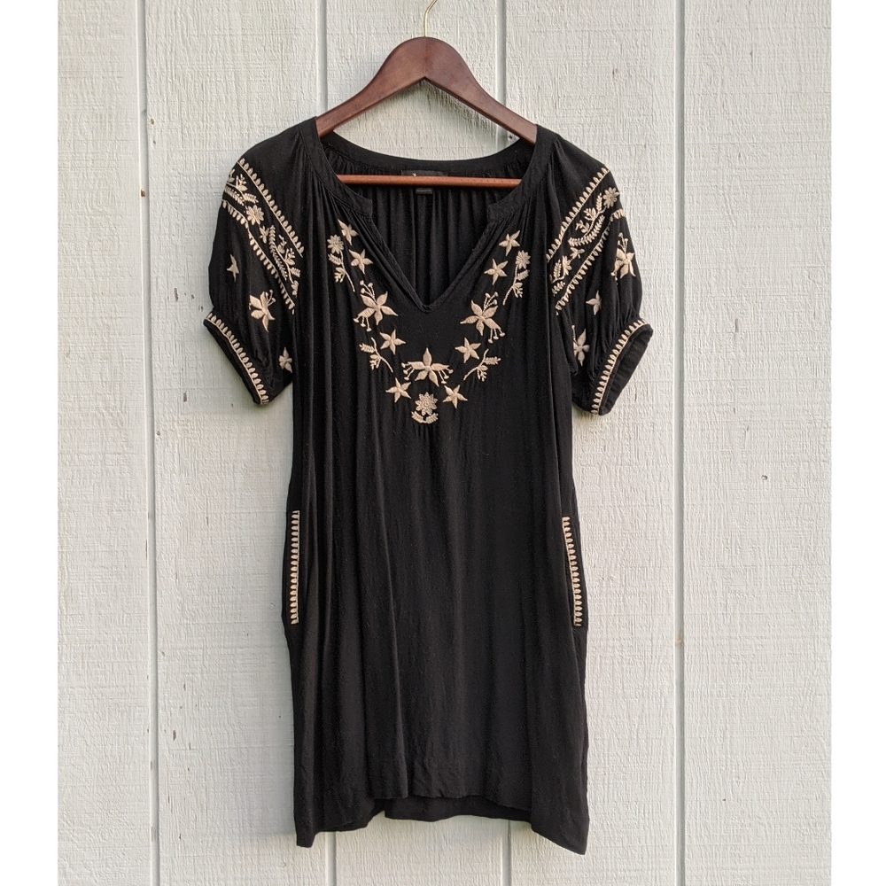 Embroidered Boho Dress